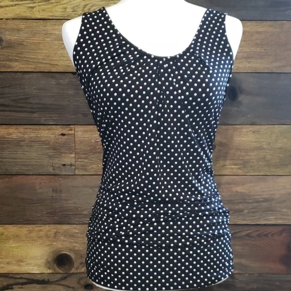 New York & Company Tops - New York & Company 7th Avenue Dotted Top